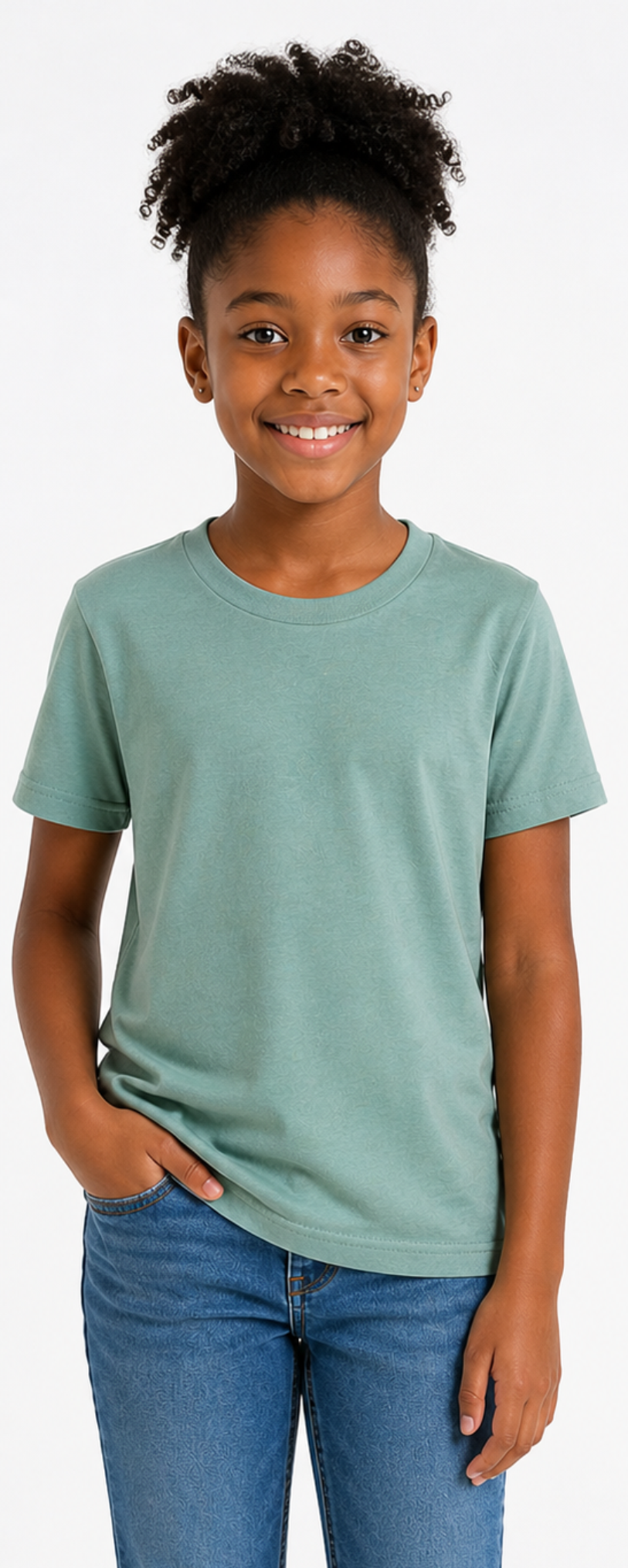 Fidget-Wear Youth T-Shirt - Soothing Pellet Hem