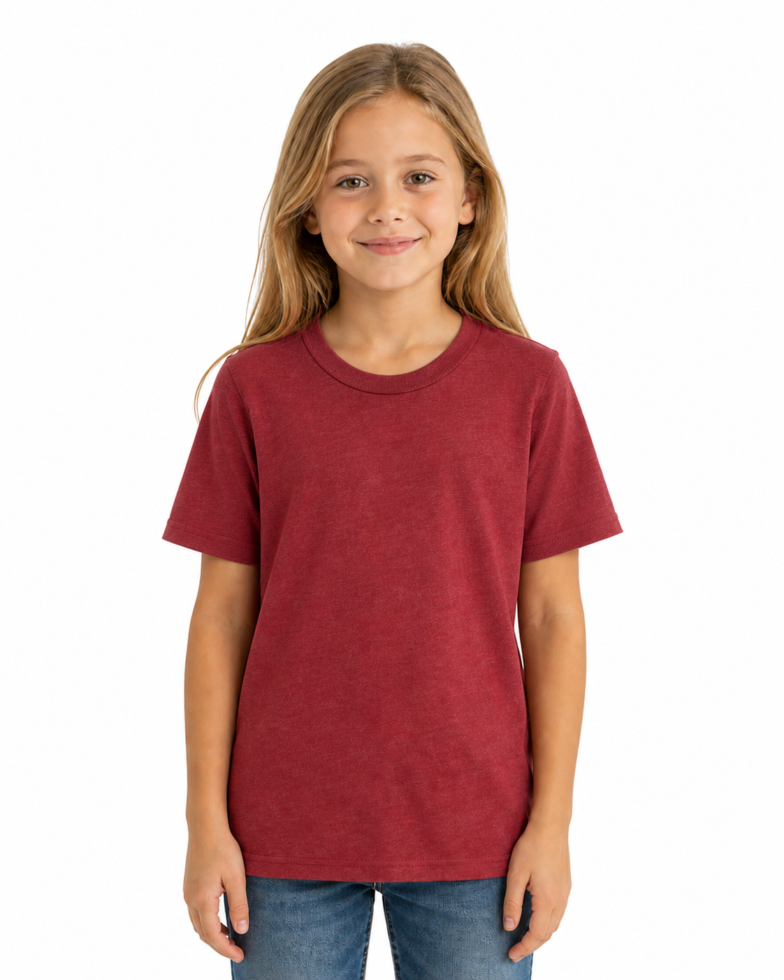 Fidget-Wear Youth T-Shirt - Soothing Pellet Hem